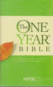 Devotional: NIV One Year Bible: Arranged in 365 Daily Readings