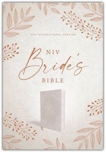 Women: NIV Bride's Bible, Cream Cloth over Board, Red Letter, 7 Point Comfort Print