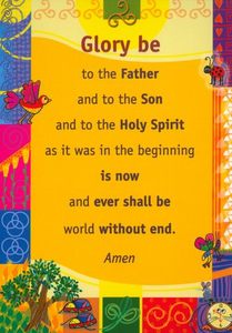 Prayer: Prayer Card: Glory Be