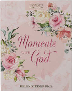 Moments with God Pink Softcover One-Minute Devotions