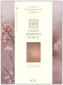 KJV Every Woman’s Bible filament enabled edition Rose Gold Leatherlike red let&hellip;