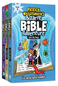 Children: Patrick Wigglesworths Bizarre Bible Adventure Old Testament 3 Book Set: Over My Head, Tricky Times, Dangerous Dilemmas Ages 7-12