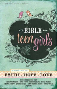 Teens: NIV Bible for Teen Girls. Hardcover 8 Point Font. Ages 13-17