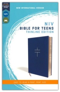 NIV Thinline Bible for Teens. Blue Soft leather-look - Red Letter. Ages: 13-18. &hellip;