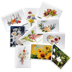 Cards: Contemporary Flowers Card Pack