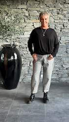 Pants: Jo Jo Pant - Wool Check