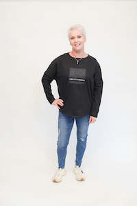 Tops: ChristinZ Crew- Black