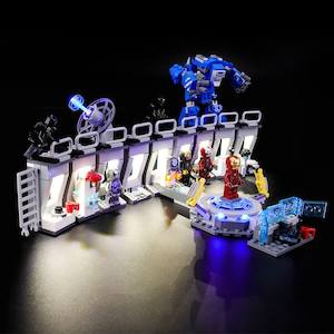 Light Kits: Lego Iron Man Hall of Armor 76125 Light Kit