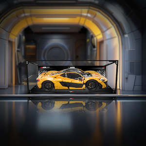 Display Case: lego Technic Racing Car Display Case Metal Build Compatible with 42125 42083 42096 10295 42056 42115 42141 42171 42172