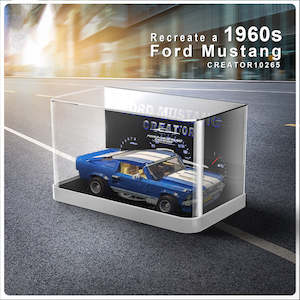 Display Case: Lego Ford Mustang 10265 Display Case