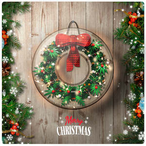 Lego Christmas Wreath 40426 Display Case