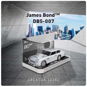 Lego 10262 James Bond Aston Martin DB5 Display Case