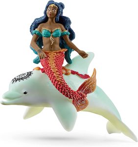 Schleich: Schleich Bayala Isabelle On Dolphin