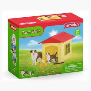 Schleich: Schleich Farm World Friendly Dog House Set