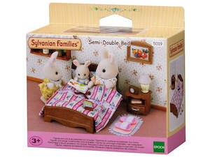 Sylvanian Families: Sylvanian Families Semi Double Bed Accessories Set