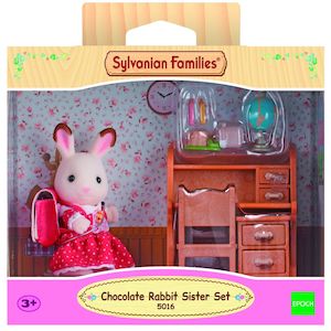 Sylvanian Families Chocolate Rabbit Sister Set