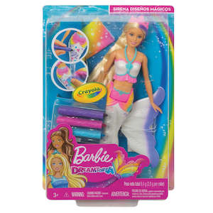 Crayola: Barbie Dreamtopia Crayola Colour Magic Mermaid Doll