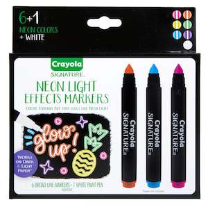 Crayola Signature Neon Light Effects Markers