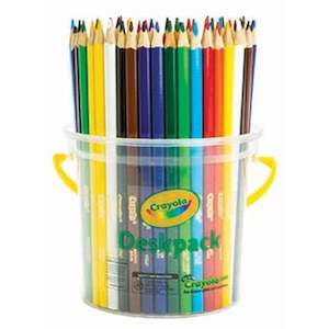 Crayola Triangular Colored Pencils 48 Desk Pack