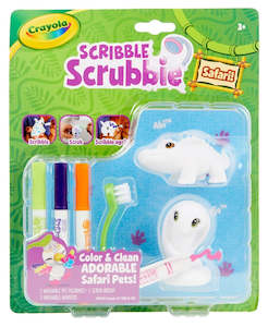 Crayola: CRAYOLA SCRIBBLE SCRUBBIE SAFARI PETS CROCODILE & SNAKE