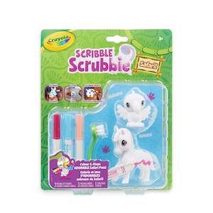 CRAYOLA SCRIBBLE SCRUBBIE SAFARI PETS TOUCAN & ZEBRA