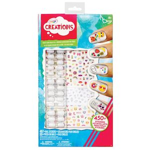 CRAYOLA CREATIONS STICKER DOODLE NAIL ART KIT