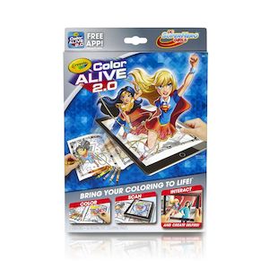 Crayola: CRAYOLA COLOR ALIVE 2.0 DC SUPER HERO GIRLS