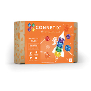 Connetix Tiles: Rainbow Square Pack 42 pc