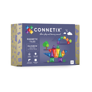 Connetix Tiles: Rainbow Mini Pack 24 pc