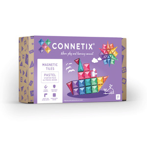 Connetix Tiles: Pastel Starter Pack 64 pc