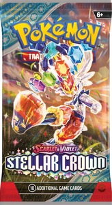Trading: POKEMON TCG: Scarlet & Violet Stellar Crown BOOSTER PACK
