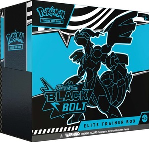Trading: Pokémon TCG: Scarlet & Violet - Black Bolt Elite Trainer Box