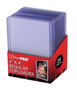 Pokemon TCG Sleeves | Ultra Pro Deck Sleeves - Top Loader - Regular Clear - 35pt - 25 pack