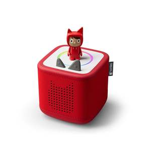 Tonies Toniebox: Toniebox 2 Sunset Red Starter Set Creative Tonie Rubie