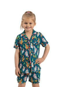 Christmas Pjs: Children's Luxe Bamboo Australiana Christmas Pyjamas