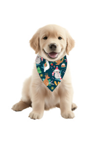 Christmas Pjs: Luxe Bamboo Australiana Dog Bandana