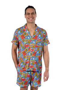 Men's Luxe Bamboo Cookie Muncher Christmas Pyjamas - Limited Edition