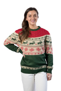 Women's Vintage Christmas Jumper