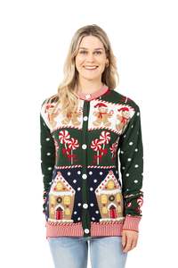 Women's Candyland Christmas Cardigan
