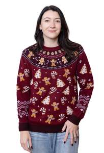 Women's Gingerbread Lane Christmas Jumper - Limited Edition