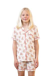 Children's and Babies Luxe Bamboo Cosy Cub Christmas Pyjamas