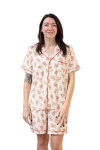 Women's Luxe Bamboo Cosy Cub Christmas Pyjamas