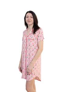 Frontpage: Women's Luxe Bamboo Christmas Keepsakes Nightie - Limited Edition