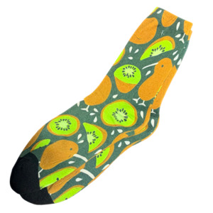Products: Kiwi & Kiwifruit Socks - OSFM