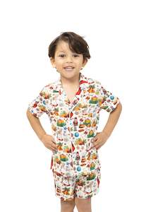 Christmas Pyjamas: Children's Luxe Bamboo Traditional Christmas Pyjamas.