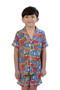 Childrens Christmas Pjs: Children's Luxe Bamboo Cookie Muncher Christmas Pyjamas - Limited Edition