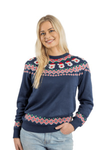 Women's Santa Christmas Jumper
