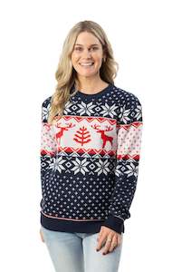 Ladies Christmas Jumpers: Women's Classic Christmas Jumper