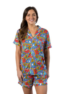 Ladies Christmas Pjs: Women's Luxe Bamboo Cookie Muncher Christmas Pyjamas