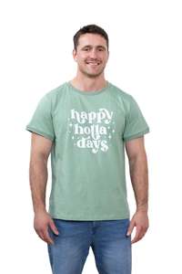 Best Sellers: Men's Cotton Happy Holla Days T-Shirt